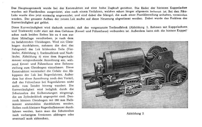 PIKO 23 001 Wagner-Leitbleche Deutsche Reichsbahn&nbsp; SAMMLERWERT ca. 70€ - 120€&nbsp; Baujahr: 1955
