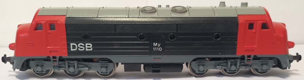 PIKO Nohab My 1110 DSB&nbsp; SAMMLERWERT ca. 40€ - 100€&nbsp; Baujahr: ca. 1960
