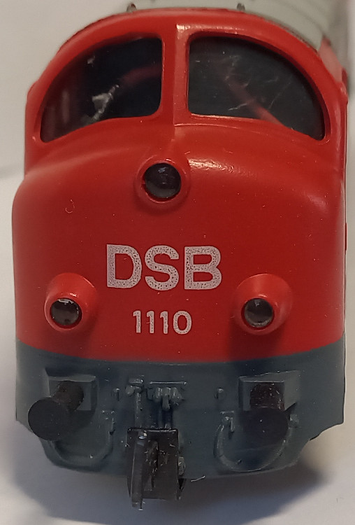 PIKO Nohab My 1110 DSB&nbsp; SAMMLERWERT ca. 40€ - 100€&nbsp; Baujahr: ca. 1960
