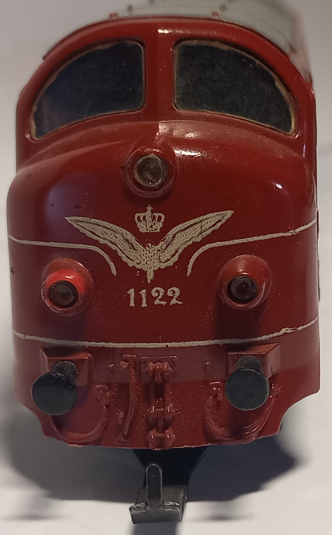 PIKO Nohab My 1122 DSB&nbsp; SAMMLERWERT ca. 40€ - 100€&nbsp; Baujahr: ca. 1960
