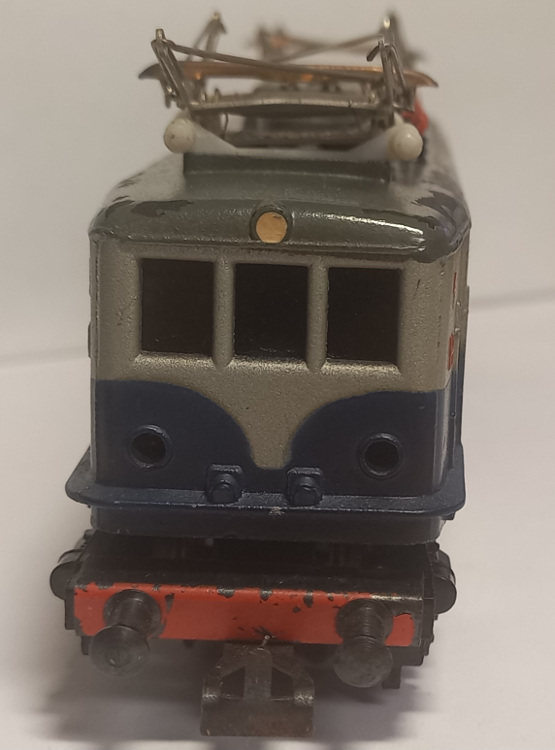 Piko E46 0701 blau/silber&nbsp; SAMMLERWERT ca. 40€ - 90€&nbsp; Baujahr: 1954
