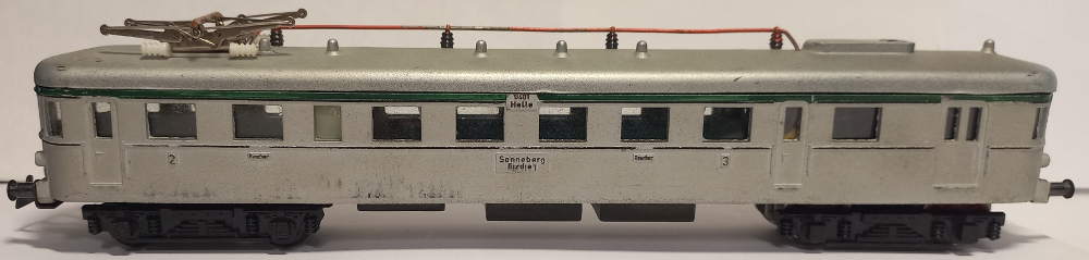 PIKO ET25 mit Stromabnehmer&nbsp; SAMMLERWERT ca. 70€ - 120€&nbsp; Baujahr: 1956
