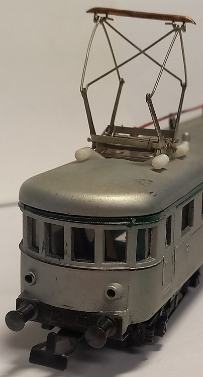 PIKO ET25 mit Stromabnehmer&nbsp; SAMMLERWERT ca. 70€ - 120€&nbsp; Baujahr: 1956
