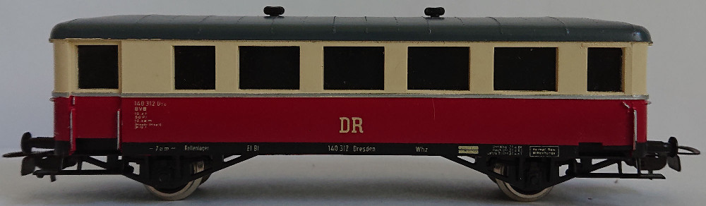 PIKO Beiwagen VB 140 312 Deutsche Reichbahn&nbsp;&nbsp;