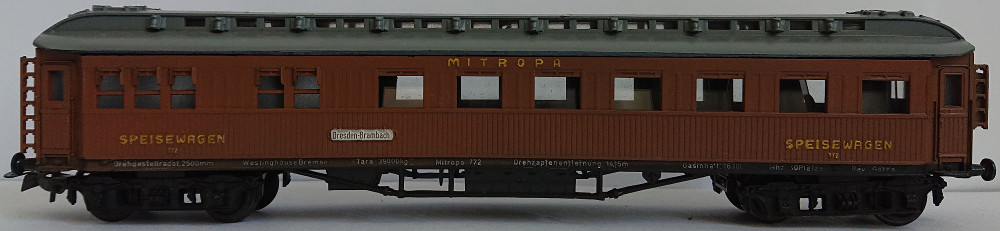 PREFO Speisewagen Bauart Pullmann C4Pr12 Deutsche Reichsbahn&nbsp;&nbsp;
